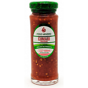 Pimenta Cumari Macerada 100ml Fogo Mineiro