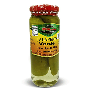 Pimenta Jalapeno Verde 180g D'Horta