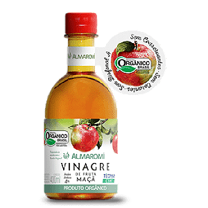 Vinagre de Maçã Orgânico 400ml Almaromi