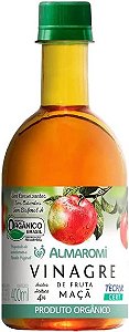 Vinagre de Maçã Orgânico 400ml Almaromi