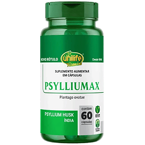 Cápsulas Psylliumax 60 de 550mg Unilife