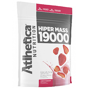 Hiper Mass 19000 Morango 3,2Kg Atlhetica