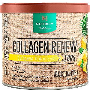 Colágeno Hidrolisado Verisol Collagen Renew Abacaxi c/ Hortelã 300g Nutrify