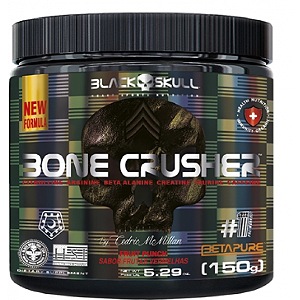 Bone Crusher Frutas Vermelhas 150g Black Skull