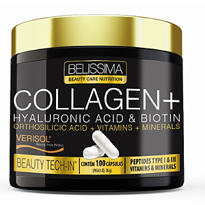 Colágeno Collagen 100 Cápsulas Belíssima
