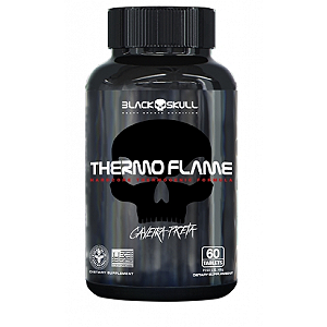 Cafeína Thermo Flame 60 Capsulas Black Skull