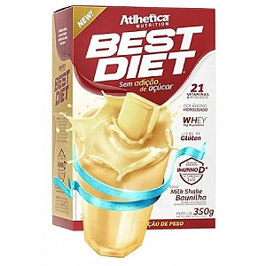 Shake Best Diet Baunilha 350g Atlhetica