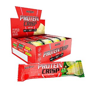 Barra de Proteína Protein Crisp Bar Torta de Limão 45g Integralmédica