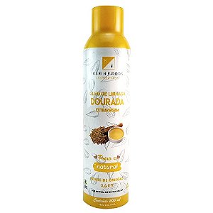 Óleo de Linhaça Dourada ExtraVirgem Puro Spray 200ml Klein Foods