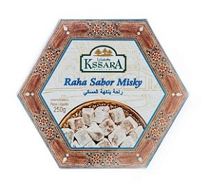 Raha Lokum (Bala de Goma Árabe) Sabor Misky 250g Kssara