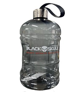 Galão de Água Fumê Tampa em Aço Inox 1,8L Black Skull