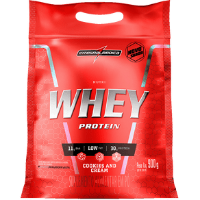Nutri Whey Protein Cookies & Cream 907g Integralmédica