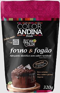Adoçante Stevia forno e fogão 320G Color Andina