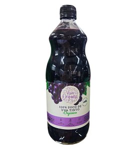 Suco de Uva Tinto Orgânico 1L Viva Organic