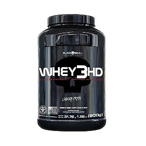 Whey 3HD Sabor Cookies & Cream 900g Black Skull