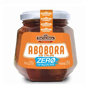 Doce de Abóbora em Calda Zero 125g Da Colônia