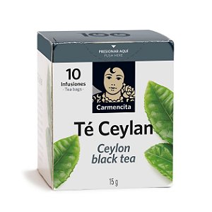 Chá Preto Ceylan 15g Carmencita
