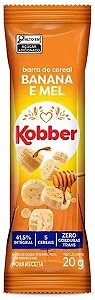 Barra de Cereal sabor Banana e Mel 20g Kobber