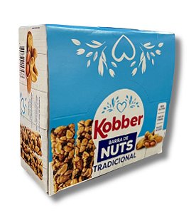 Barra de Cereal Nuts Tradicional Display 300g Kobber