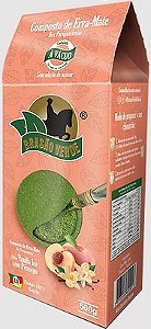Erva-Mate sabor Vanilla Ice com Pêssego 500g Brasão Verde