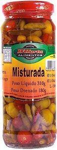 Pimenta Misturada 180g D'Horta