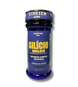 Capsula de Silício Quelato 60cp Stretch Life