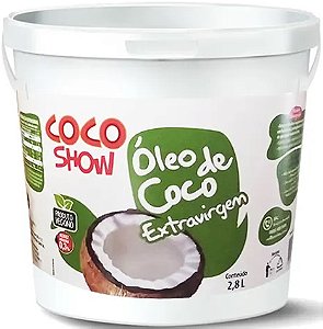 Óleo de Coco Extravirgem 2,8L Coco Show