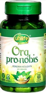 Pastilhas de Ora Pro-Nóbis 60p Unilife