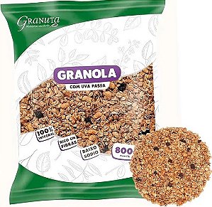 Granola com Uva Passa 800g Granuta