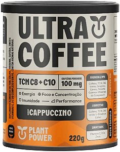 Ultra Coffee sabor Cappuccino 220g Plant Power