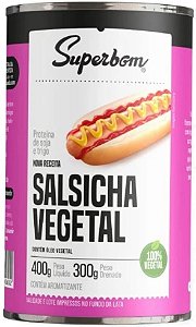 Salsicha Vegetal 400g Superbom