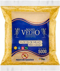 Flocos de Milho para Cuscuz 500g Mano Velho
