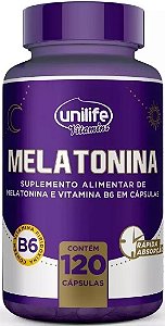 Capsula de Melatonina 120cp Unilife