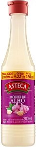 Molho de Alho 200ml Asteca