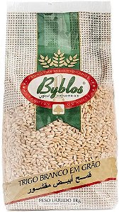 Trigo Libanês Branco em Grão 1kg Byblos