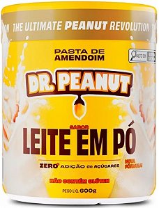 Pasta de Amendoim sabor Leite em Pó 600g Dr. Peanut