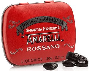 Pedaços de Alcaçuz Rossano 20g Amarelli