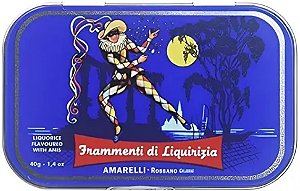 Alcaçuz Puro com Anis 40g Amarelli