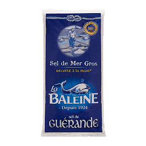 Sal Grosso de Guerande Frances 800g La Baleine
