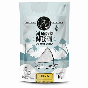 Sal Marinho Integral de Mossoró 1kg BR Spices