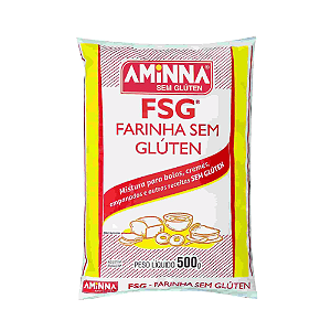 Farinha Sem Glúten FSG 500g Aminna
