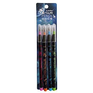 Lapiseira Troca Ponta Kit 4 Lapiseiras e 40 Pontas - Star