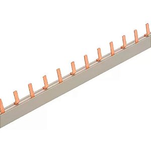 Barramento Trifásico 63a 3x10mm 56 Polos Disjuntores Din JNG