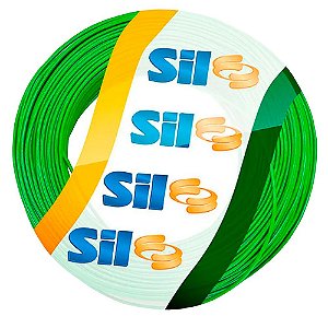 Fio Cabo Flexível Verde 1,00 Mm 200 Metros Anti Chama