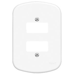 Espelho Placa Interruptor Duplo Distanciado Tampa F2d Fame