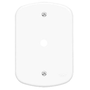 Espelho Placa Com Furo Para Tv F6 Tampa 4x2 Fame Blanc