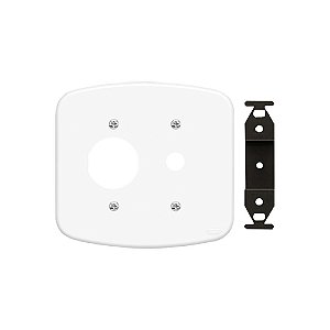 Espelho Placa Tomada Saída Fio F58 Tampa 4x4 Fame Blanc