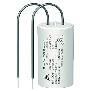 Capacitor Polipropileno Para Motor Ventilador 60 UF MF 250v