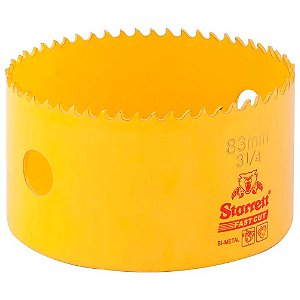 Serra Copo De Aço Rápido Bimetal 83mm 3.1/4 H0314 Starrett