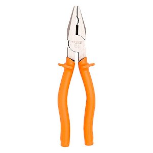 Alicate Universal 8 Pol CRV Laranja Isolado 1000v Waft